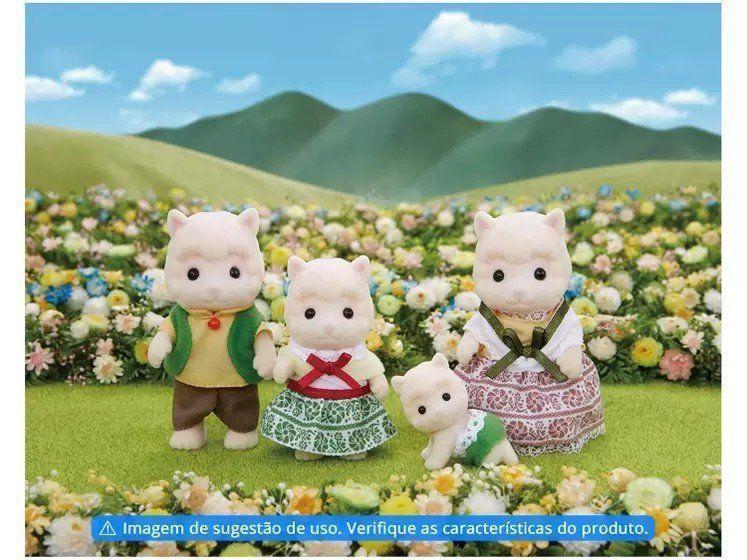 Imagem de Sylvanian families familia das alpacas r.5358 epoch magia