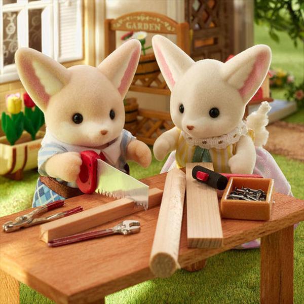 Imagem de Sylvanian Families Família Das Raposas Do Deserto Epoch 5696