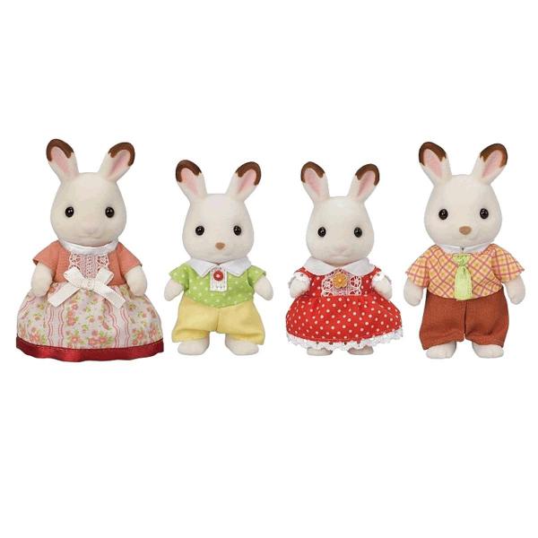 Imagem de Sylvanian Families Família Dos Coelhos Chocolate Epoch 5655P