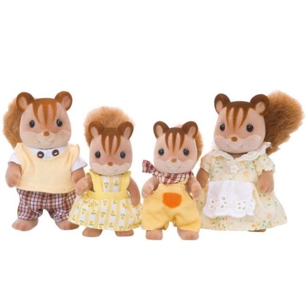 Imagem de Sylvanian Families Família Dos Esquilos Noz Epoch 4172