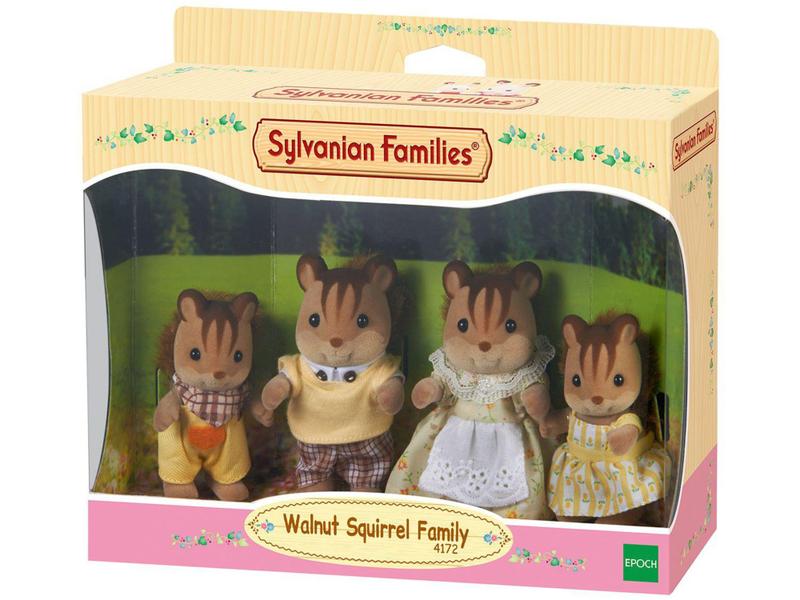 Imagem de Sylvanian Families Família dos Esquilos Noz - Epoch Magia