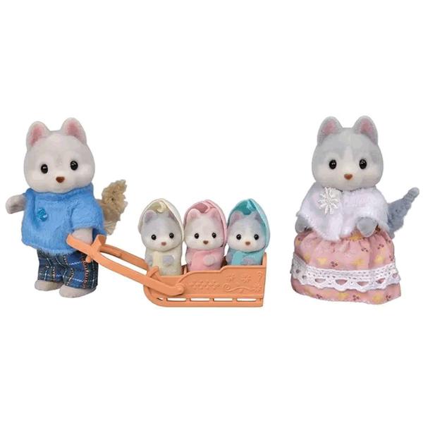 Imagem de Sylvanian Families Família Dos Huskys Epoch Contém 5 Figuras