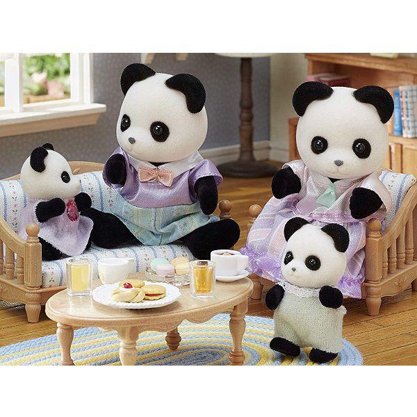 Imagem de Sylvanian Families Familia dos Pandas Graciosos EPOCH Magia 5529