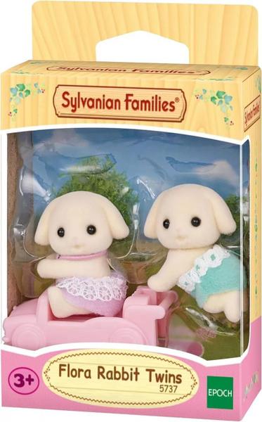 Imagem de Sylvanian Families Gêmeos Coelhos Floral - Epoch 5737