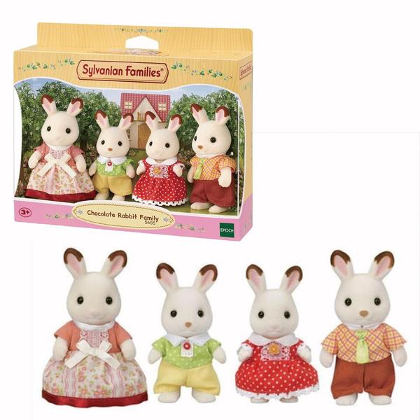 Imagem de Sylvanian Families Nova Família Coelho Chocolates3+5655Epoch