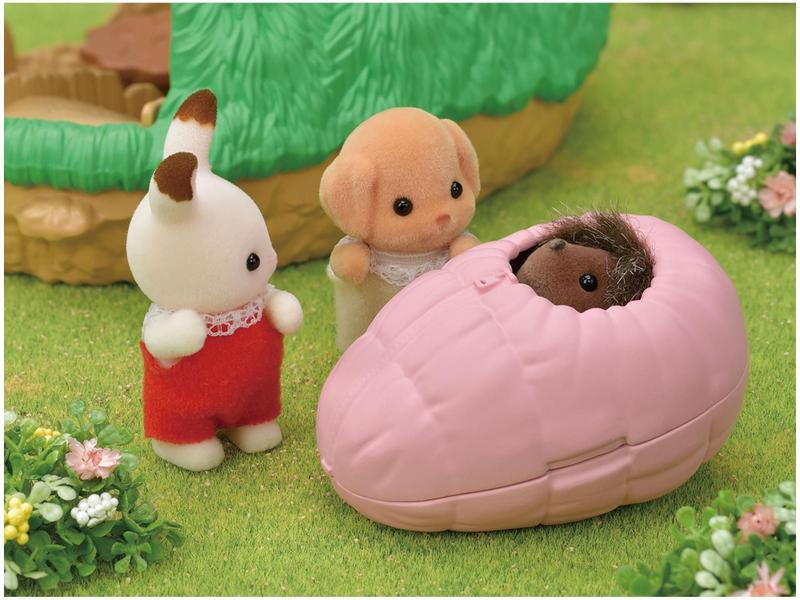 Imagem de Sylvanian Families O Esconderijo do Bebê - Porco Espinho com Acessórios Epoch Magia