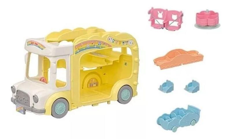 Imagem de Sylvanian Families Ônibus Arco-íris Jardim Da Infância 5744