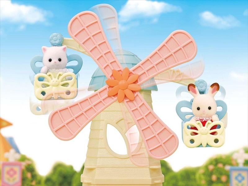 Imagem de Sylvanian Families Parque De Moinho De Ventos Para Bebês - Epoch