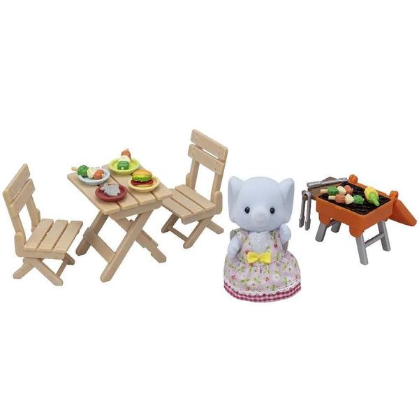 Imagem de Sylvanian Families Piquenique Churrasco Menina Elefante 5640