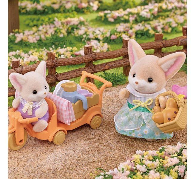 Imagem de Sylvanian Families Piquenique Ensolarado Irmã e Bebê Raposas-do-Deserto - Epoch