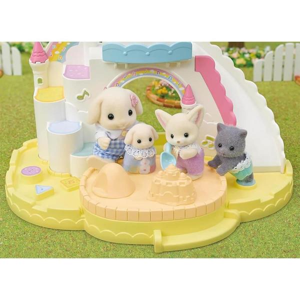 Imagem de Sylvanian families piscina e caixa de areia jardim da infancia epoch