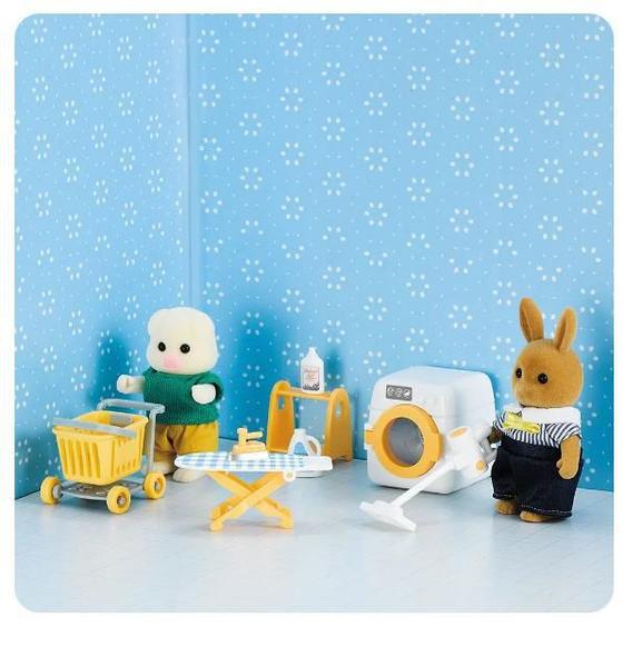 Imagem de Sylvanian Families Stomle Family Washing Machine Máquina