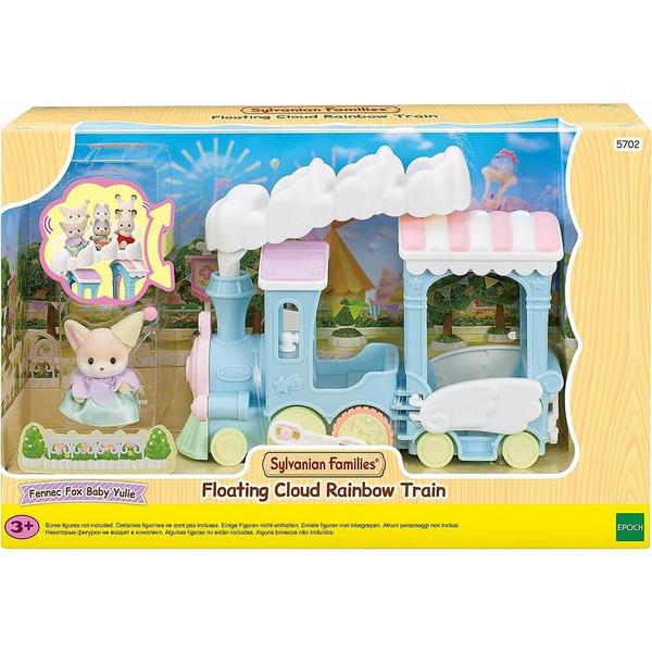 Sylvanian families trem arco iris com nuvem flutuante epoch Imagem de Sylvanian families trem arco iris com nuvem flutuante epoch