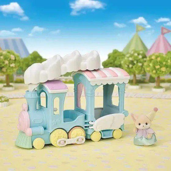 Imagem de Sylvanian Families Trem Arco-Iris Flutuando na Nuvem R.5702 Epoch Magia