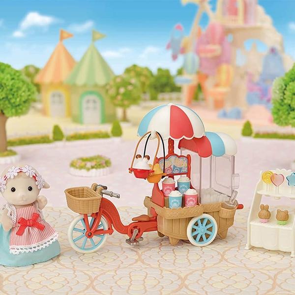 Imagem de Sylvanian families triciclo delivery de pipoca epoch