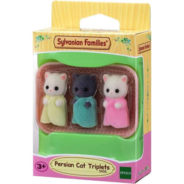 Imagem de Sylvanian Families Trigemeos Gato Persa Divertido Epoch 5458