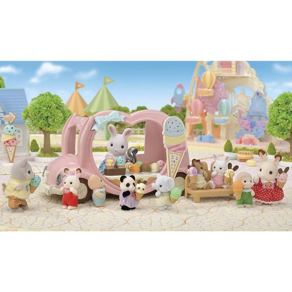 Imagem de Sylvanian families van de sorvete.