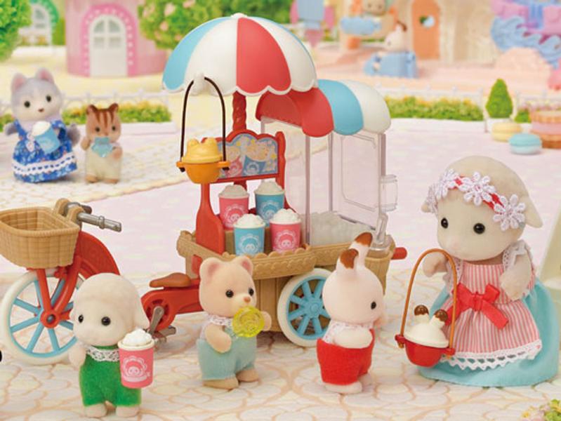 Imagem de Sylvanian Triciclo delivery de pipoca 5643