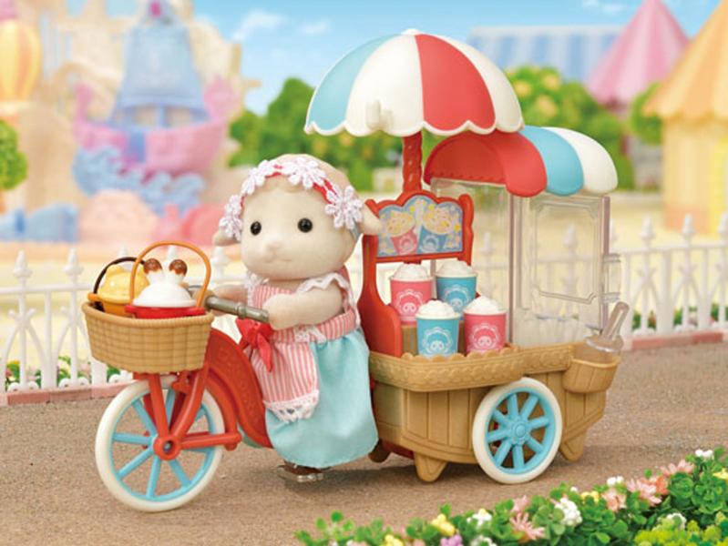 Imagem de Sylvanian Triciclo delivery de pipoca 5643