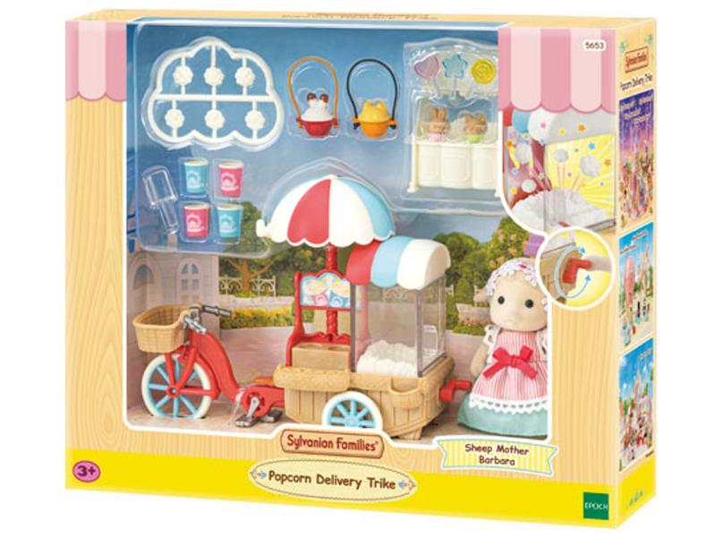 Imagem de Sylvanian Triciclo delivery de pipoca 5643