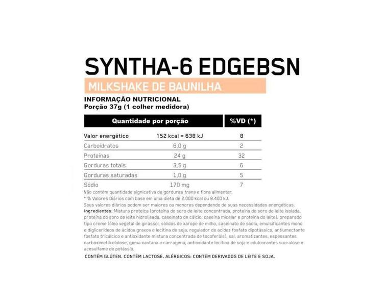 Imagem de Syntha-6 Edge 1.82kg Baunilha - BSN