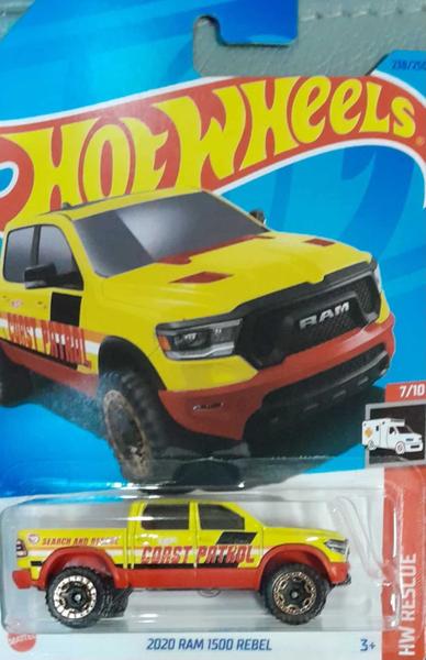 Imagem de *T-HUNT* Hot Wheels Rescue - 2020 Ram 1500 Rebel