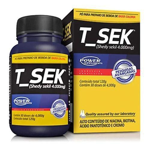 Imagem de T-Sek Shedy Sekil 4.000mg com 120g Power Supplements - Sanibras