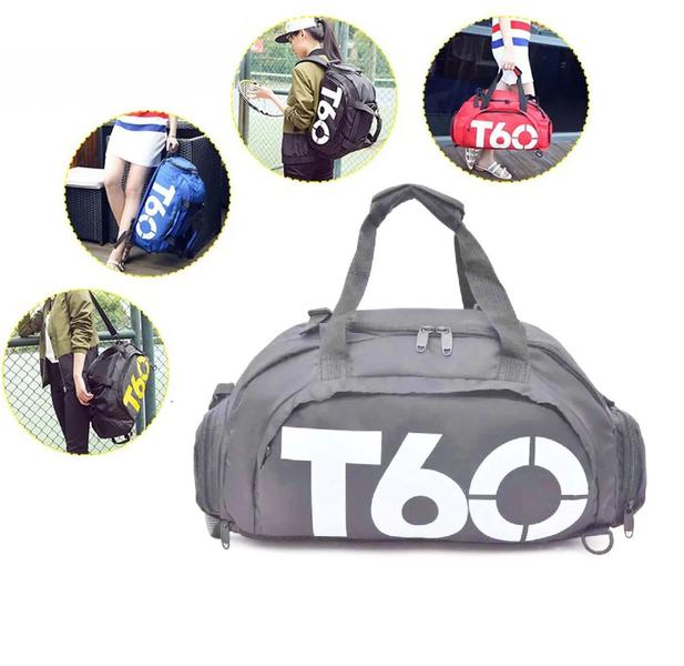 Imagem de T60 Bolsa Academia Transversal Com Compartimentos Top D Luxo