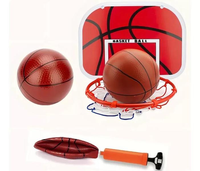 Imagem de Tabela Basquete Aro Infantil Brinquedo Fácil Montar Basketba