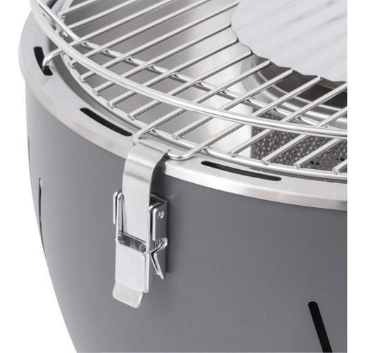 Table Grill Churrasqueira De Mesa Carvão Usb Pilha Cinza - Naterial Imagem de Table Grill Churrasqueira De Mesa Carvão Usb Pilha Cinza