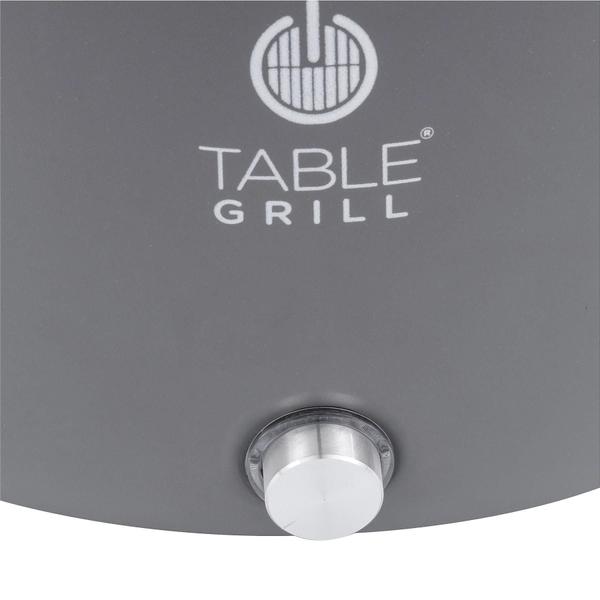 Imagem de Table Grill Churrasqueira De Mesa Carvão Usb Pilha Cinza