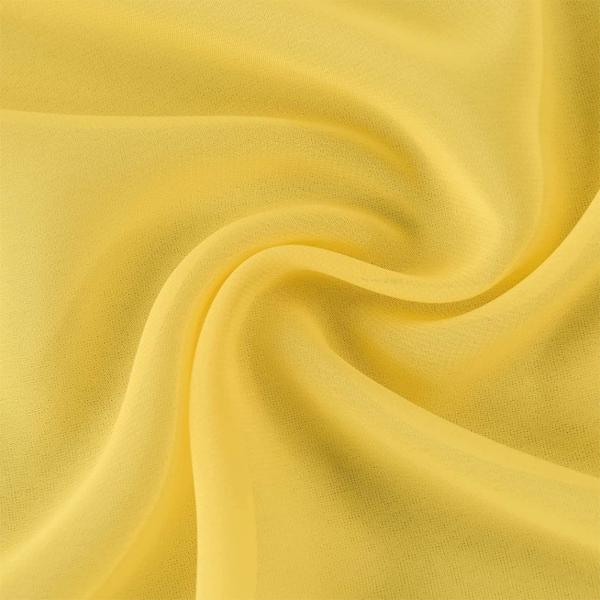 Imagem de Table Runner flohar Chiffon 29x300cm Sheer Romantic Yellow