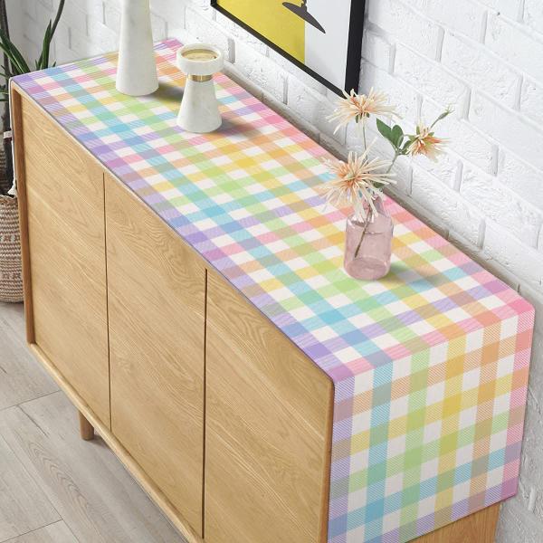 Imagem de Table Runner Pudodo Easter Buffalo Plaid Check 33x183cm