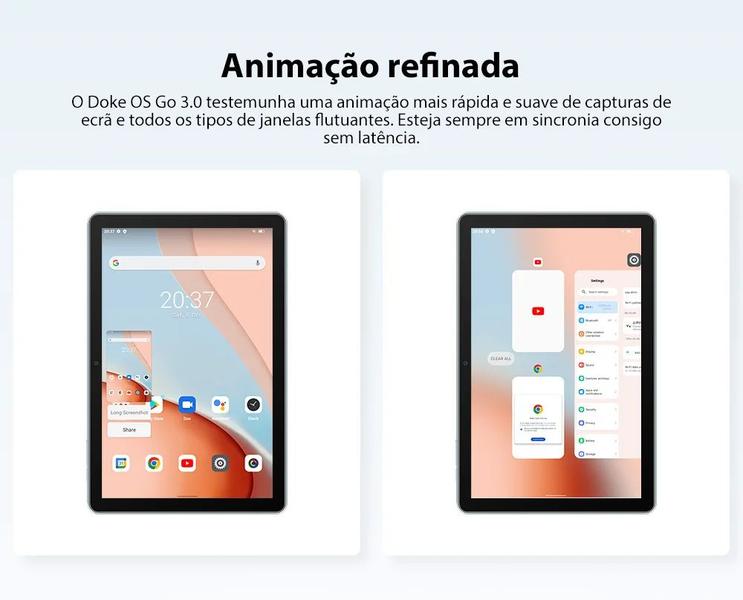 Imagem de Tablet 10.1" Blackview 7 5GB RAM 192GB ROM, Android 12, Tela Touchscreen