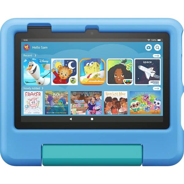 Imagem de Tablet Amazon Fire 7 Kids Edition 12 Gen 7" 16 GB Wi-Fi - Azul