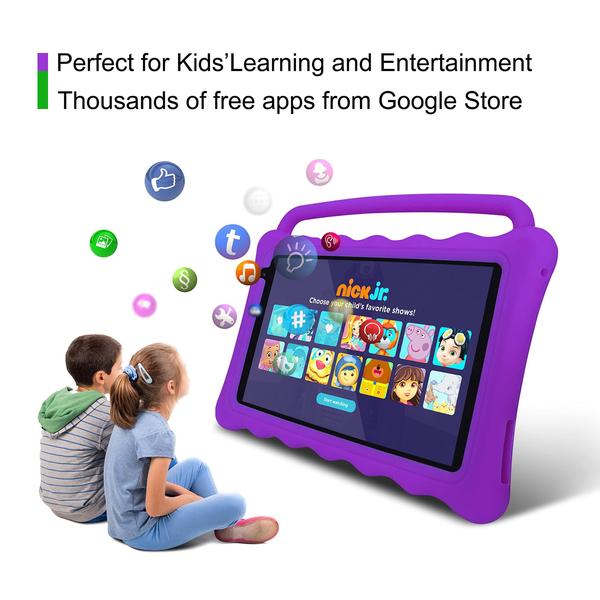 Imagem de Tablet BYYBUO K7 Kids 7 Android 12 2 GB RAM 32 GB ROM roxo