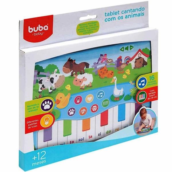 Tablet Cantando Com Os Animais - Buba Imagem de Tablet Cantando Com Os Animais - Buba