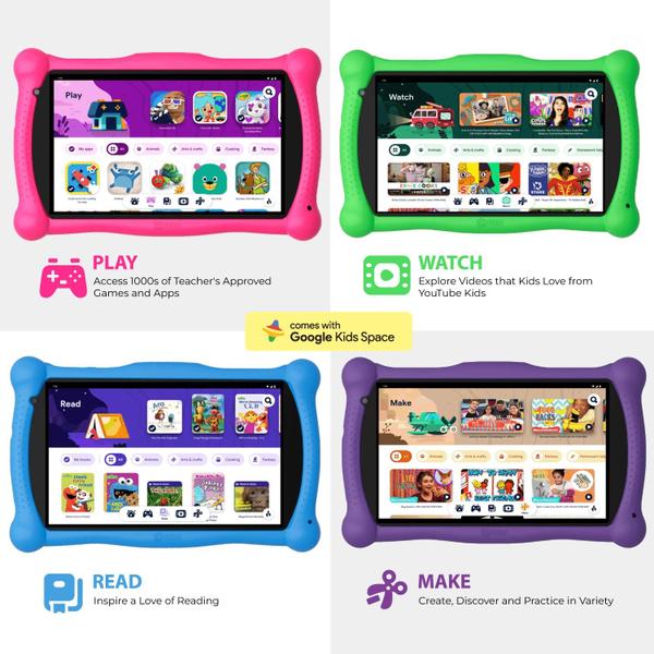 Imagem de Tablet Contixo Kids V10 7 polegadas HD 32GB de armazenamento Android