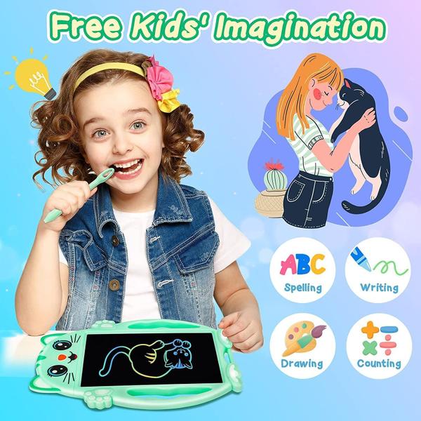 Imagem de Tablet de escrita LCD CHEERFUN para meninas e meninos de 3 a 8 anos