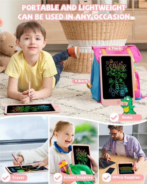 Imagem de Tablet de escrita LCD KOKODI de 10 polegadas para brinquedos educativos para crianças