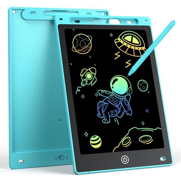 Imagem de Tablet de escrita LCD LostSoul colorido azul de 10 polegadas para crianças