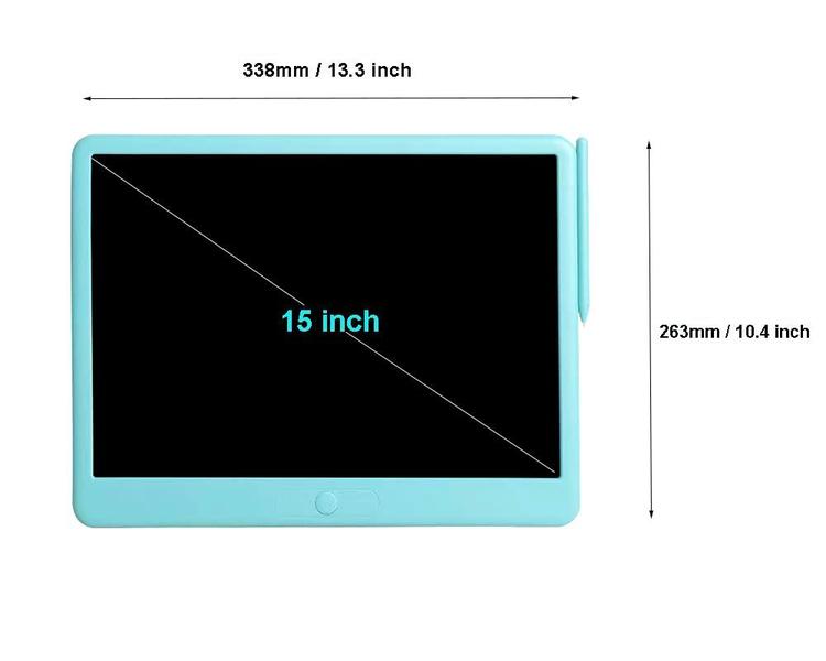 Imagem de Tablet de escrita LCD Mafiti com tela colorida de 15 polegadas para crianças