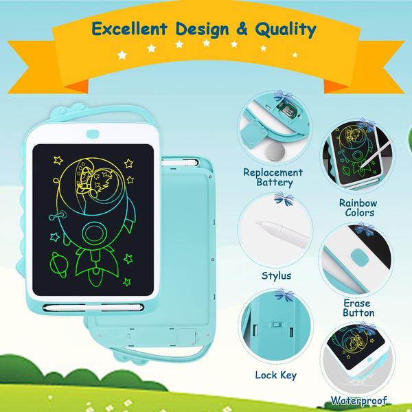 Imagem de Tablet de escrita LCD Moreyoung Doodle Board de 10 polegadas com caneta