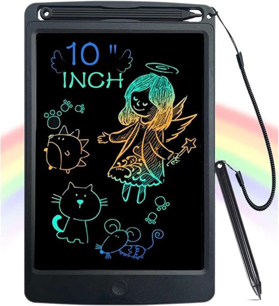 Imagem de Tablet de escrita LCD ScriMemo colorido de 10 polegadas para crianças