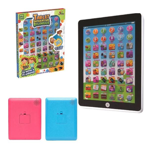 Imagem de Tablet Educacional Interativo Bilingue Brinquedo Infantil