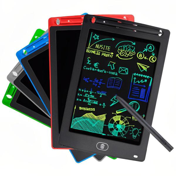 Imagem de Tablet Educativo Colorido Desenhar E Escrever 10Polegada Infantil Quadro Magico Oferta