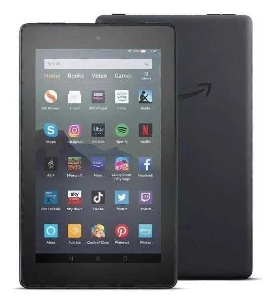 Imagem de Tablet Fire 7 KFMUWI 7" 16GB / 1GB de Memória RAM Preto