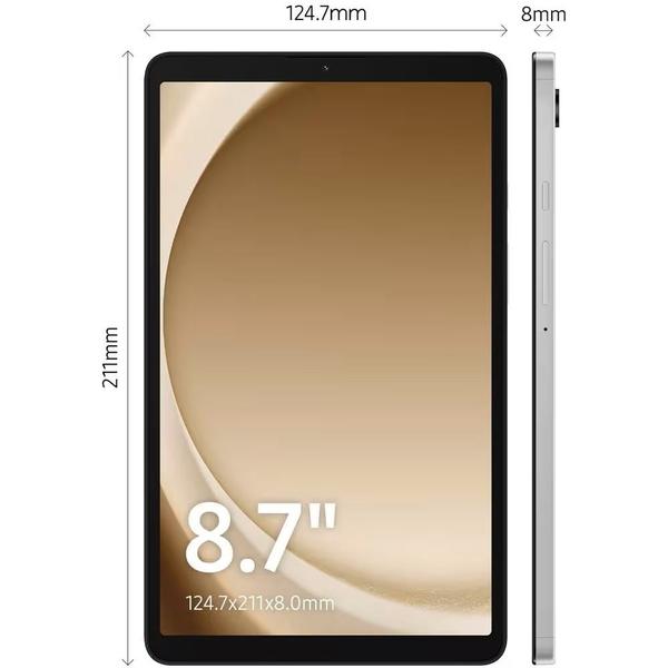 Imagem de Tablet Galaxy Tab A9 8.7" 128Gb 8Gb Com Capa Teclado + Caneta Exclusiva Tablet Prata 