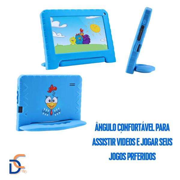 Imagem de Tablet Galinha Pintadinha M7 + Caneta Touch + Fone de Ouvido