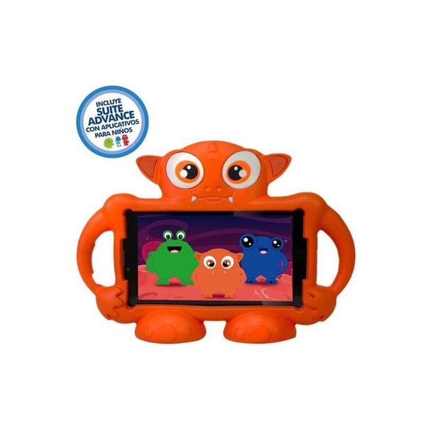 Imagem de Tablet Infantil 3G 1GB 16GB Monster Tr7988 Laranja